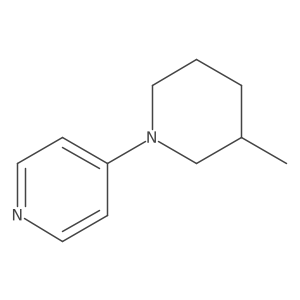 4-(3-Methylpiperidin-1-yl)pyridine结构式