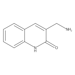 2(1H)-Quinolinone, 3-(aminomethyl)- Structure