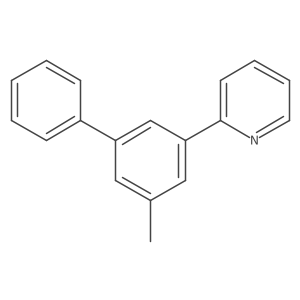 2-(5-Methyl[1,1'-biphenyl]-3-yl)pyridine结构式