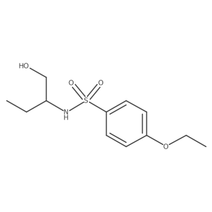 [(4-Ethoxyphenyl)sulfonyl](1-ethyl-2-hydroxyethyl)amine Structure