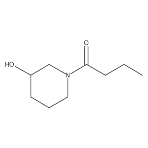 1-(3-Hydroxypiperidin-1-yl)butan-1-one结构式