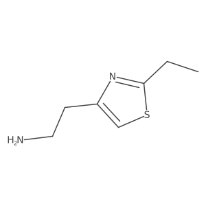 2-(2-Ethyl-1,3-thiazol-4-yl)ethan-1-amine结构式