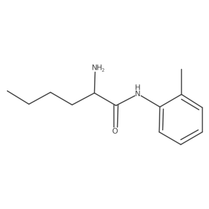 2-amino-N-(2-methylphenyl)hexanamide Structure