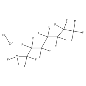 Perfluorooctylzinc bromide结构式