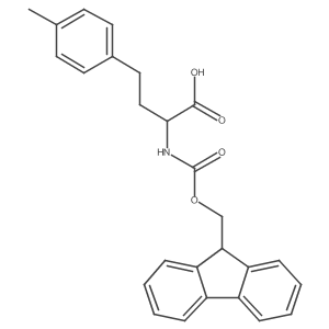 Fmoc-4-methyl-L-homophenylalanine结构式