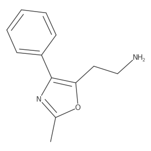2-(2-Methyl-4-phenyl-1,3-oxazol-5-yl)ethan-1-amine Structure