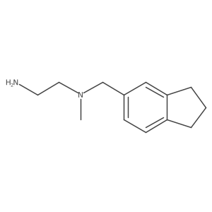 (2-aminoethyl)[(2,3-dihydro-1H-inden-5-yl)methyl]methylamine Structure