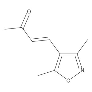 4-(Dimethyl-1,2-oxazol-4-yl)but-3-en-2-one Structure