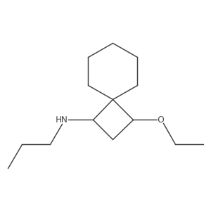 3-ethoxy-N-propylspiro[3.5]nonan-1-amine结构式