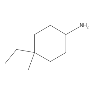4-Ethyl-4-methylcyclohexan-1-amine Structure