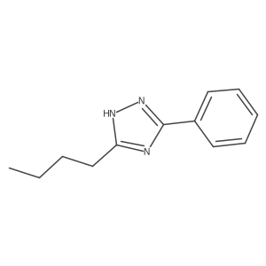 3-Butyl-5-phenyl-1H-1,2,4-triazole Structure