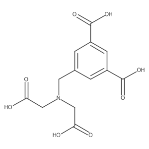 5-((Bis(carboxymethyl)amino)methyl)isophthalic acid Structure
