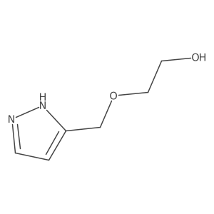 3-(2-Hydroxyethoxymethyl)pyrazole Structure