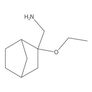 (2-Ethoxybicyclo[2.2.1]heptan-2-YL)methanamine Structure