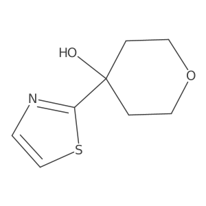 4-(1,3-Thiazol-2-yl)oxan-4-ol Structure