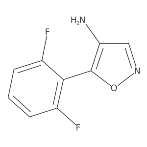 5-(2,6-Difluorophenyl)-1,2-oxazol-4-amine Structure