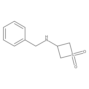 N-benzyl-1,1-dioxo-thietan-3-amine Structure