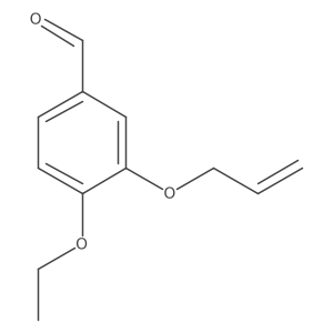 4-Ethoxy-3-(prop-2-en-1-yloxy)benzaldehyde Structure