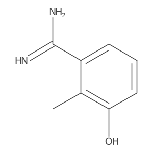 3-Hydroxy-2-methylbenzimidamide Structure