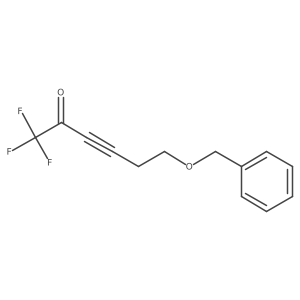 6-(Benzyloxy)-1,1,1-trifluorohex-3-yn-2-one Structure