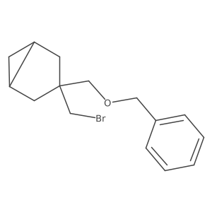 3-[(Benzyloxy)methyl]-3-(bromomethyl)bicyclo[3.1.0]hexane Structure