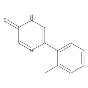 5-(2-Methylphenyl)-1,2-dihydropyrazine-2-thione结构式