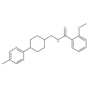 N-((1-(5-fluoropyrimidin-2-yl)piperidin-4-yl)methyl)-2-methoxybenzamide Structure