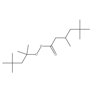 1,1,3,3-Tetramethylbutyl 3,5,5-trimethylhexaneperoxoate Structure