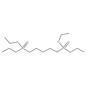 Tetraethyl 5-thiabutylene-1,1-bisphosphonate Structure