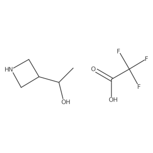 (S)-1-(Azetidin-3-yl)ethan-1-ol 2,2,2-trifluoroacetate Structure