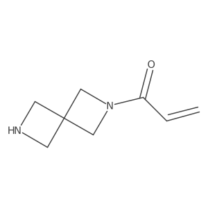 1-{2,6-Diazaspiro[3.3]heptan-2-yl}prop-2-en-1-one结构式