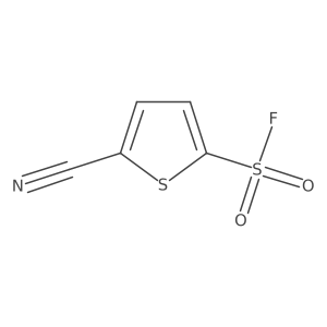 5-Cyanothiophene-2-sulfonyl fluoride Structure
