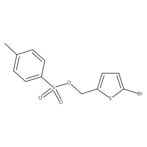 (5-Bromothiophen-2-yl)methyl 4-methylbenzene-1-sulfonate Structure