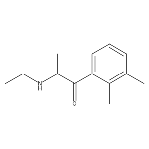 1-(Dimethylphenyl)-2-(ethylamino)propan-1-one结构式