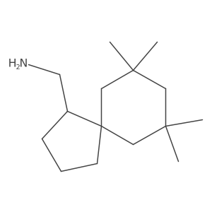 {7,7,9,9-Tetramethylspiro[4.5]decan-1-yl}methanamine结构式