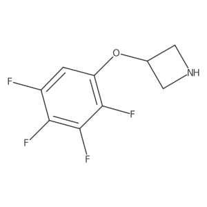 3-(2,3,4,5-Tetrafluorophenoxy)azetidine Structure