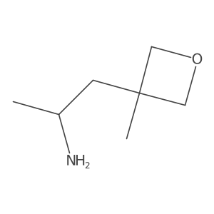 (2S)-1-(3-methyloxetan-3-yl)propan-2-amine Structure