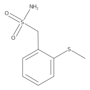 [2-(Methylsulfanyl)phenyl]methanesulfonamide Structure