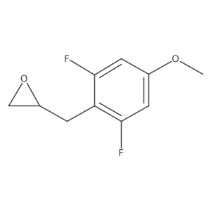 2-[(2,6-Difluoro-4-methoxyphenyl)methyl]oxirane结构式