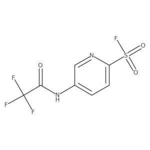 5-(Trifluoroacetamido)pyridine-2-sulfonyl fluoride Structure