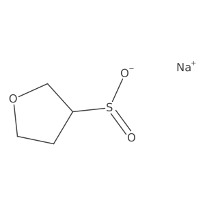 Sodium (R)-tetrahydrofuran-3-sulfinate结构式