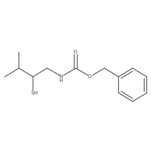 benzyl N-(3-methyl-2-sulfanylbutyl)carbamate结构式