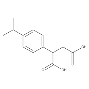 2-(4-Isopropyl-phenyl)-succinic acid结构式