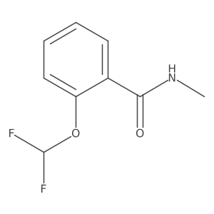 2-(difluoromethoxy)-N-methylbenzamide Structure