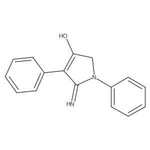 5-amino-1,4-diphenyl-1,2-dihydro-3H-pyrrol-3-one Structure