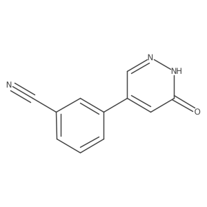 5-(3-Cyanophenyl)pyridazin-3-one Structure