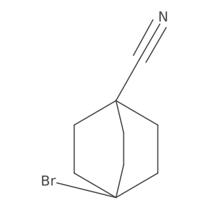 4-Bromobicyclo[2.2.2]octane-1-carbonitrile结构式