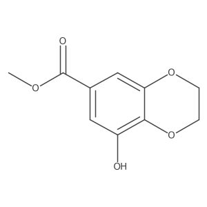 Methyl 8-hydroxy-2,3-dihydrobenzo[b][1,4]dioxine-6-carboxylate Structure