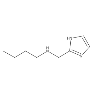 Butyl(1H-imidazol-2-ylmethyl)amine Structure