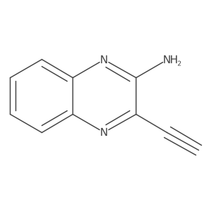 3-ethynylquinoxalin-2-amine结构式